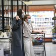 EXCLUSIVE: Angelina Jolie Does Some Grocery Shopping With Daughter Vivienne at Gelson's Supermarket in Hollywood, CA.