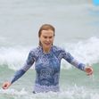 Nicole Kidman și soțul ei, Keith Urban, pe plajă/ Profimedia
