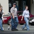 Tom Hanks And Family In Los Angeles
