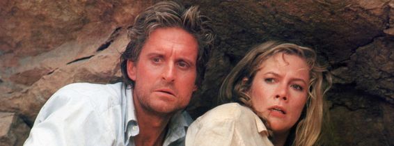 Kathleen Turner și Michael Douglas