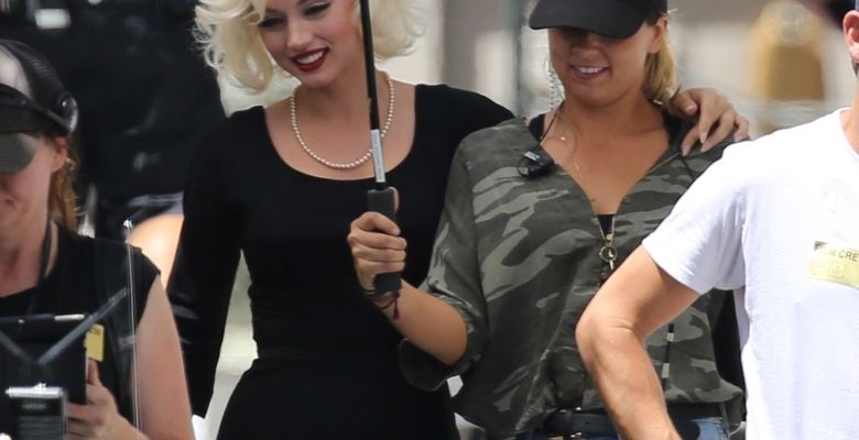 *EXCLUSIVE* Ana de Armas completes AMAZING transformation into Marilyn Monroe as she is seen for the first time on the set of 'Blonde'