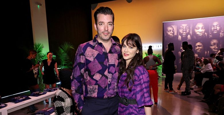Zooey Deschanel și Jonathan Scott