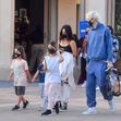 PREMIUM EXCLUSIVE:  Machine Gun Kelly and Megan Fox take Megan's three boys for a fun day out at Universal Studios Hollywood