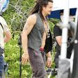 *PREMIUM-EXCLUSIVE* Orlando Bloom, Pete Davidson, &amp; cast continue filming 'Wizards' at Wangetti Beach