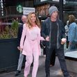 Denise Richards and Aaron Phypers Arrive at NBC Studios in New York City