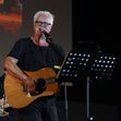 Catanzaro lido, Magna Graecia Film Festival - seventh evening. Tim Robbins in concert. Pictured: Tim Robbins