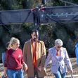 *EXCLUSIVE* Jamie Foxx and Cameron Diaz hold each other close while filming 'Back In Action' in Atlanta with Glenn Close!