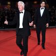 Richard Gere și fiul său, Homer, la Festivalul de Film de la Veneția/ Profimedia