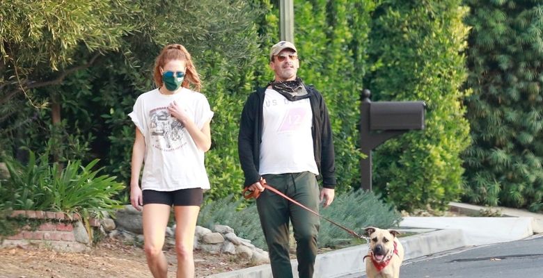 Jon Hamm și Anna Osceola