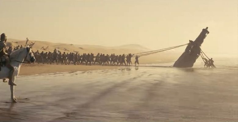 Premières images de Matt Damon dans le film "L'Odyssée"