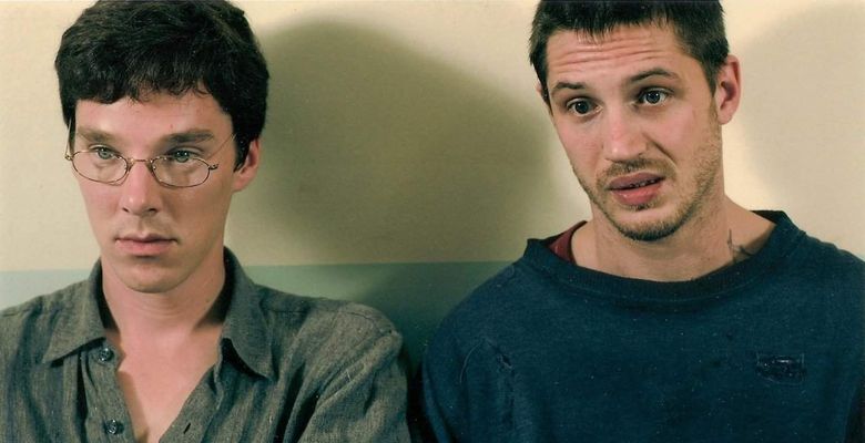 captura cu benedict cumberbatch si tom hardy din filmul stuart a life backwards