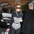 Khloe Kardashian la Săptămâna Modei de la Milano/ Profimedia