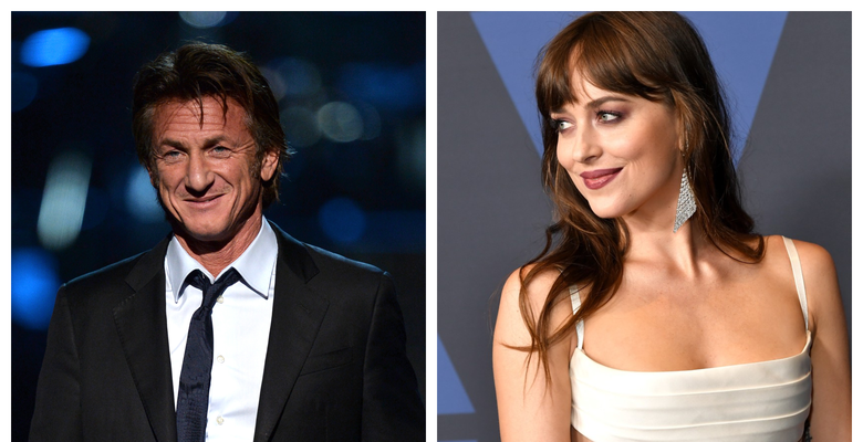 Sean Penn, Dakota Johnson