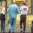 *PREMIUM-EXCLUSIVE* *MUST CALL FOR PRICING* *STRICT WEB EMBARGO UNTIL 21:55 HRS UK TIME ON 10/08/21*DEPP-LY IN LOVE....!!!!Johnny Depp daughter Lily-Rose Depp, 22, pictured packing the PDA with American actor Austin Butler in London!