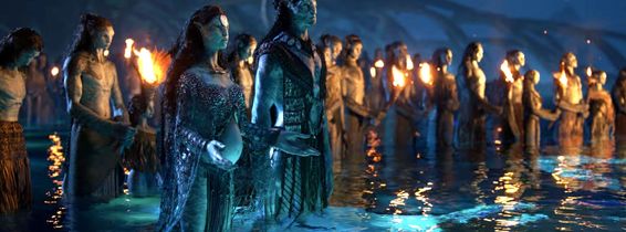 First teaser is released for the highly anticipated Avatar sequel The Way of Water starring Zoe Saldana and Sam Worthington – 13 years after the first film hit movie theatres.