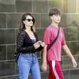 *EXCLUSIVE* Penelope Cruz and Javier Bardem take their two children Leo and Luna to Shake Shack in Beverly Hills