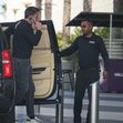 Ben Affleck surprins la Hollywood Park Casino/ Profimedia