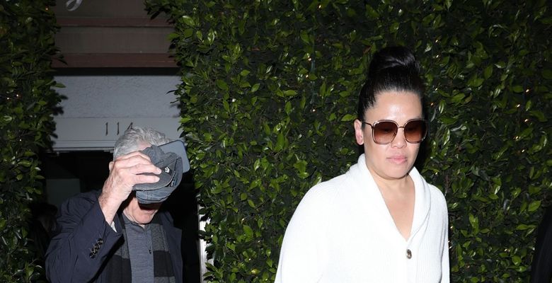 Robert De Niro And Tiffany Chen Exit Giorgio Baldi Italian Eatery in Santa Monica