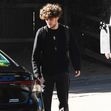 Diane Keaton's Son Duke is Spotted Exiting Her Home in Los Angeles