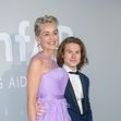 Sharon Stone at amfAR Cannes Gala 2021 at Villa Eilenroc.