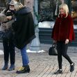 Goldie Hawn and Kurt Russell are seen out for a walk in Aspen