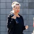 *EXCLUSIVE* A fresh faced Jennie Garth ends her daily workout