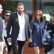 *EXCLUSIVE* Ben Affleck and Jennifer Lopez have lunch with her mom at Soho House in Malibu