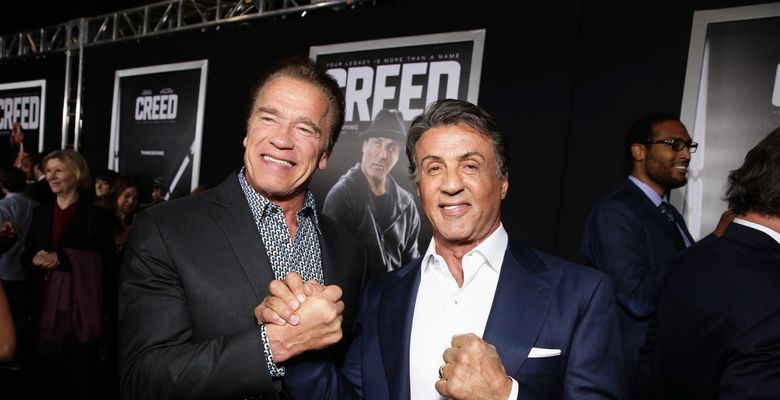 Sylvester Stallone și Arnold Schwarzenegger/ Profimedia