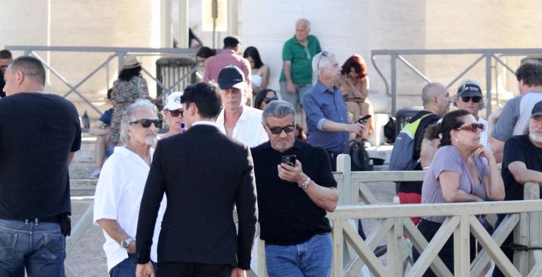 Sylvester Stallone, în Roma