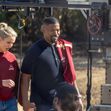 *EXCLUSIVE* Jamie Foxx and Cameron Diaz hold each other close while filming 'Back In Action' in Atlanta with Glenn Close!