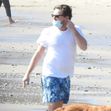 *EXCLUSIVE* Leonardo DiCaprio and Camila Morrone hang with friends and Leo's pal Emile Hirsch at Malibu Beach **WEB EMBARGO UNTIL 1 PM EDT on March 29, 2021** - ** WEB MUST CALL FOR PRICING **