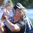 *EXCLUSIVE* Josh Brolin spends some quality time with his daughter in Malibu!