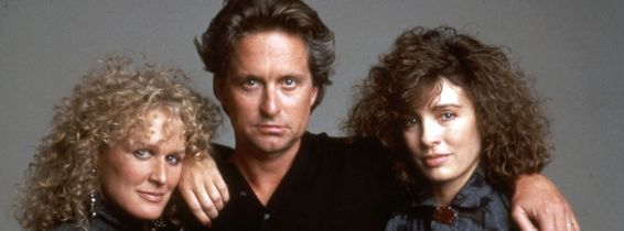 glenn close, michael douglas, anne archer
