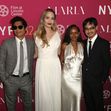 Angelina Jolie, împreună cu fiica sa Zahara și fiii ei Pax și Maddox, la premiera filmului „Maria”/ Profimedia