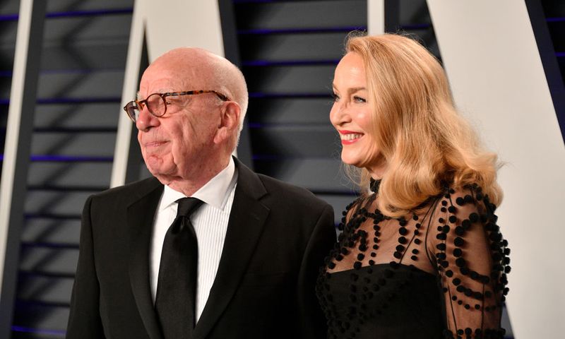 Multimiliardarul Rupert Murdoch și actrița Jerry Hall divorțează