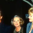 WESTWOOD, CA - JANUARY 24: (L-R) Actor Don Johnson actress Tippi Hedren and daughter actress Melanie Griffith attend the 'Shining Through' Westwood Premiere on January 24, 1992 at the Avco Center Cinemas in Westwood, California. Photo by Barry King/Alamy