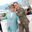 Elton John si Taron Egerton la Cannes