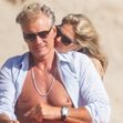 *EXCLUSIVE* Dolph Lundgren and fiancee Emma Krokdal enjoy a sunny beach day date in Malibu!
