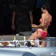 EXCLUSIVE: ** EMBARGO: strictly no web before 18:45 BST (13.45 ET) 16 Aug 2022. ** G.I. Jaw Dropping! Demi Moore Looks Sensational At 59 In A Red Bikini On Vacation In Greece