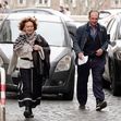 *PREMIUM-EXCLUSIVE* MUST CALL FOR PRICING BEFORE USAGE - 60-year-old English Actor Ralph Fiennes and fellow English Actress Francesca Annis are together again on a weekend trip in the eternal city of Rome. *PICTURES TAKEN ON THE 25/02/23*