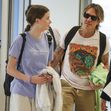 EXCLUSIVE: *NO DAILYMAIL ONLINE* Father-Daughter Duo Keith Urban And His Teenage Daughter, Faith Kidman-Urban, 13, (Who Is The Now Quite The 'Mini-Me' Of Her Famous Mother Nicole Kidman) Spotted Departing Australia At Sydney Airport - 25 Apr 2024