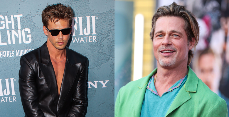 Brad Pitt și Austin Butler/ Profimedia