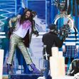 EXCLUSIVE: Jason Momoa and Co-star Marlow Barkley Spotted Filming 'Slumberland' in Toronto, Canada.