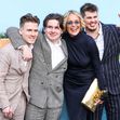 Sharon Stone alături de fiii săi/ Profimedia