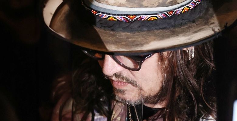 *EXCLUSIVE* *WEB MUST CALL FOR PRICING* The American Actor Johnny Depp visits an exhibition inside the National Museum of Cinema “The world of Tim Burton” and then goes to dinner in Casa Fiore Restaurant in Turin.