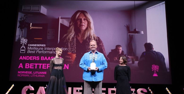 Cérémonie de clôture du festival Canneseries saison 8 au palais des festivals à Cannes
