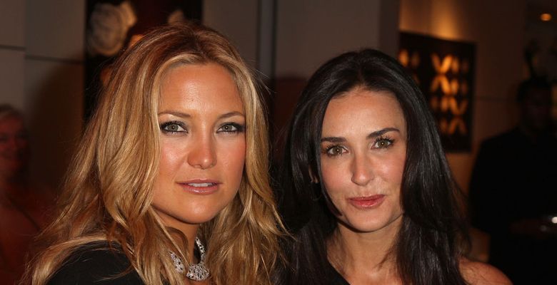 Kate Hudson si Demi Moore