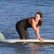 *EXCLUSIVE* Ocean lovers Adam Brody and Leighton Meester enjoy another 'Surf Date' in Malibu!