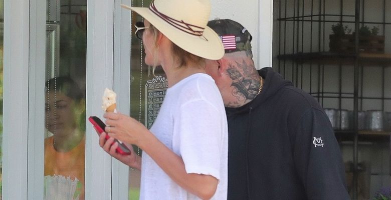 *EXCLUSIVE* Cameron Diaz and Benji Madden go for ice in Los Angeles