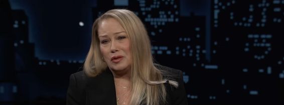 Christina Applegate reveals she has named one of her knees after Meghan Markle, as she opens up about her ongoing battle with multiple sclerosis on Jimmy Kimmel Live!